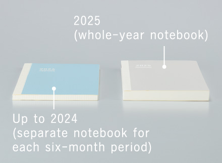 New whole-year notebook format